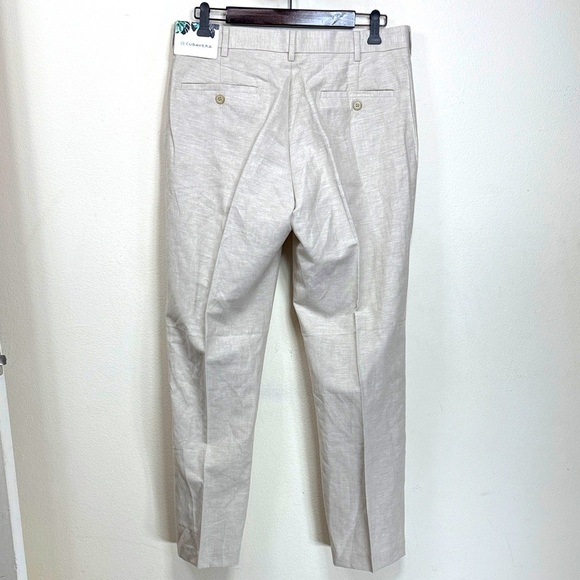 (R3) NWT Cubavera Classic linen pants for men,Sz 32/30.their quality,aesthetics. - Picture 2 of 14